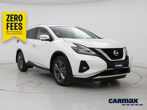 White 2020 Nissan Murano Platinum