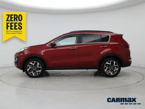 Burgundy 2022 Kia Sportage EX