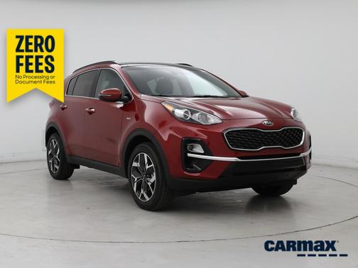Burgundy 2022 Kia Sportage EX