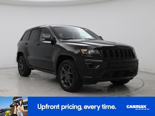 Black 2021 Jeep Grand Cherokee 80th Anniversary