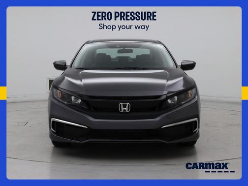 Gray 2020 Honda Civic LX
