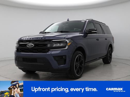Blue 2022 Ford Expedition Max Limited