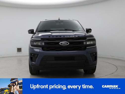 Blue 2022 Ford Expedition Max Limited