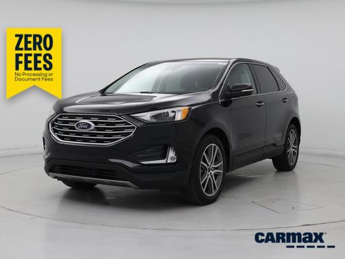 Black 2024 Ford Edge Titanium