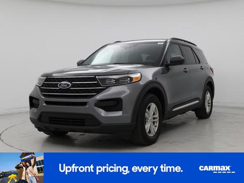 Gray 2022 Ford Explorer XLT