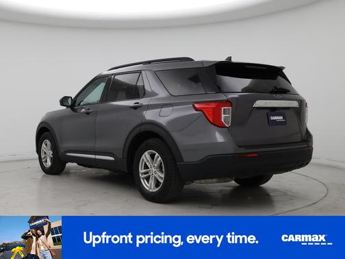 Gray 2022 Ford Explorer XLT