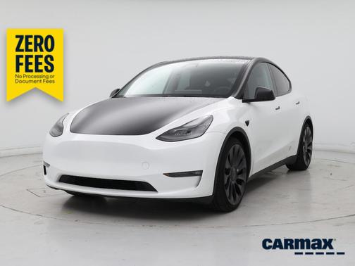 White 2024 Tesla Model Y Performance