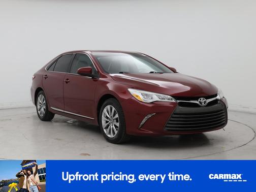 Red 2017 Toyota Camry XLE