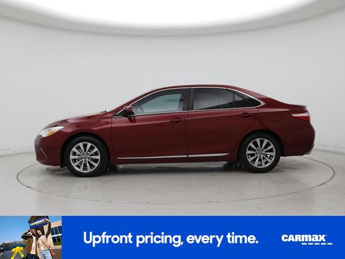 Red 2017 Toyota Camry XLE