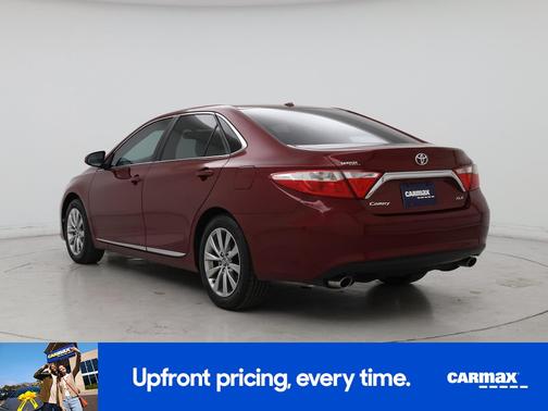 Red 2017 Toyota Camry XLE