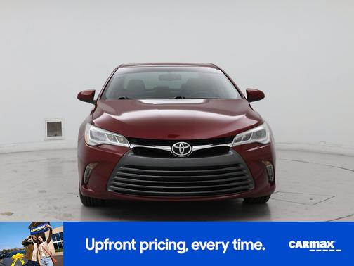 Red 2017 Toyota Camry XLE