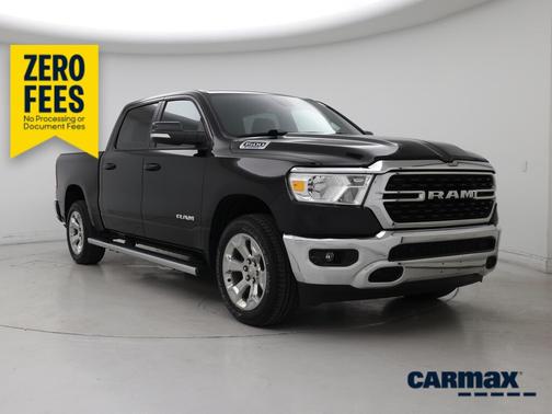 Black 2022 RAM 1500 Bighorn