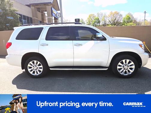 White 2016 Toyota Sequoia Platinum
