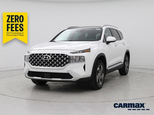White 2023 Hyundai SANTA FE SEL