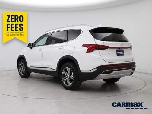 White 2023 Hyundai SANTA FE SEL