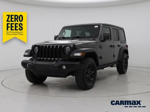 Gray 2021 Jeep Wrangler Unlimited Willys