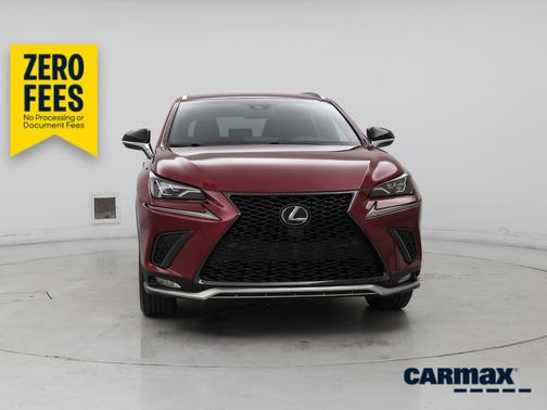 Burgundy 2019 Lexus NX 300 F-Sport