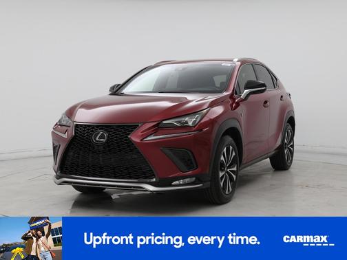 Burgundy 2019 Lexus NX 300 F-Sport