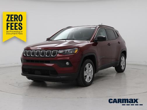 Red 2022 Jeep Compass Latitude
