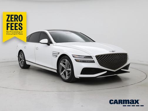 White 2023 Genesis G80