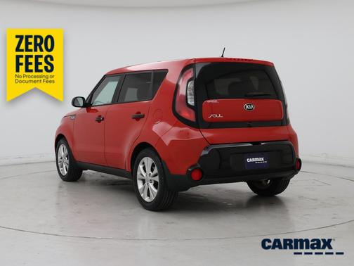 Red 2016 Kia Soul +