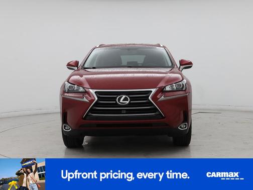 Red 2017 Lexus NX 200t