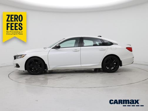White 2022 Honda Accord Sport SE