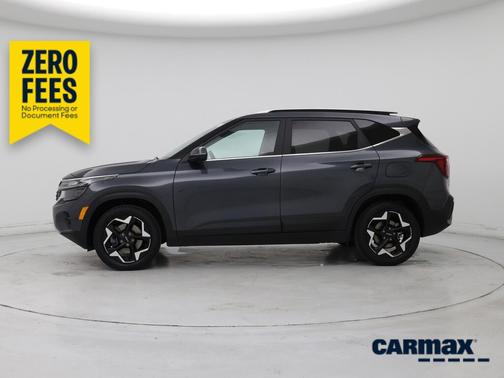 Gray 2024 Kia Seltos EX