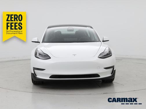 White 2022 Tesla Model 3 Long Range