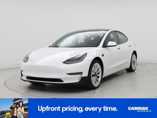 White 2022 Tesla Model 3 Long Range