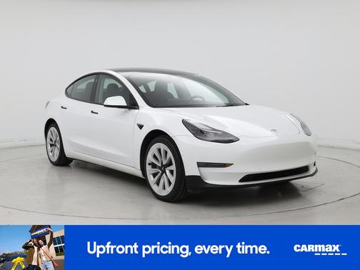 White 2022 Tesla Model 3 Long Range