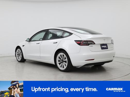 White 2022 Tesla Model 3 Long Range