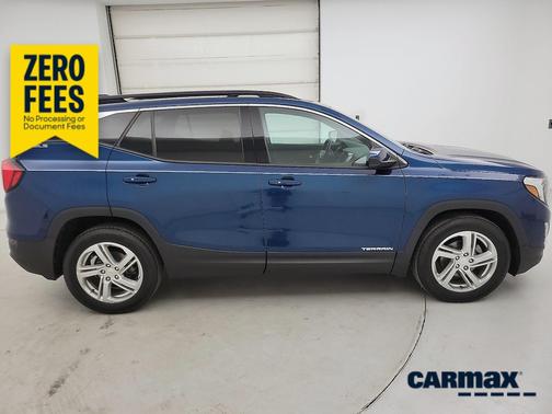 Blue 2020 GMC Terrain SLE