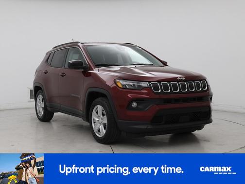Red 2022 Jeep Compass Latitude