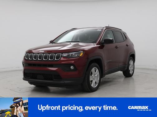 Red 2022 Jeep Compass Latitude
