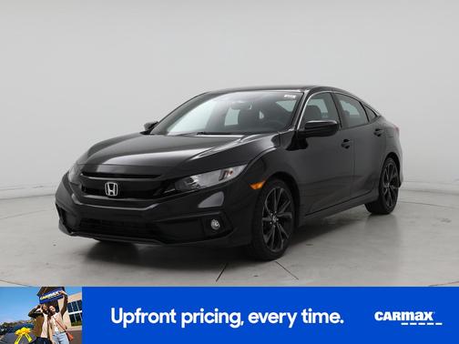 Black 2020 Honda Civic Sport