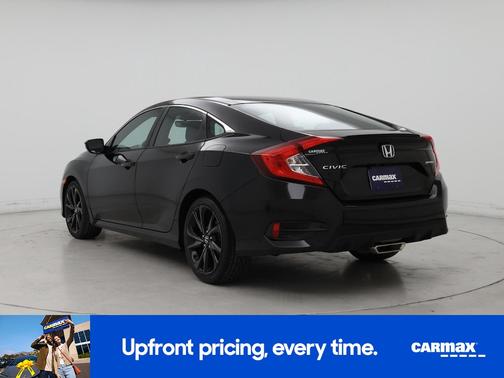 Black 2020 Honda Civic Sport