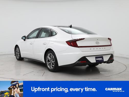 White 2022 Hyundai SONATA SEL