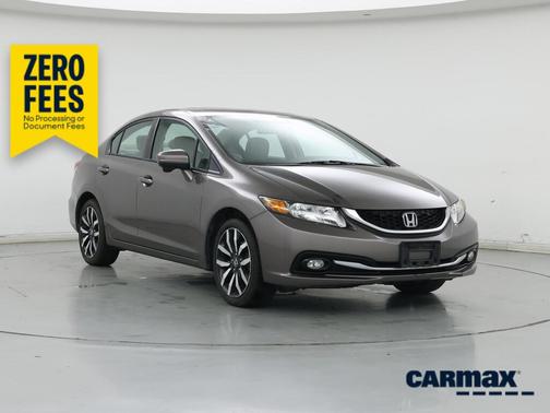 Brown 2014 Honda Civic LX