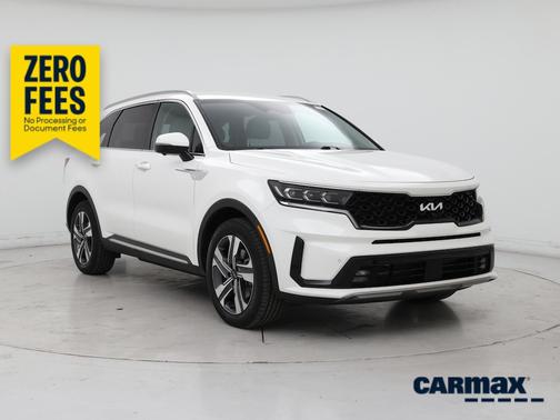 White 2024 Kia Sorento Hybrid SX Prestige