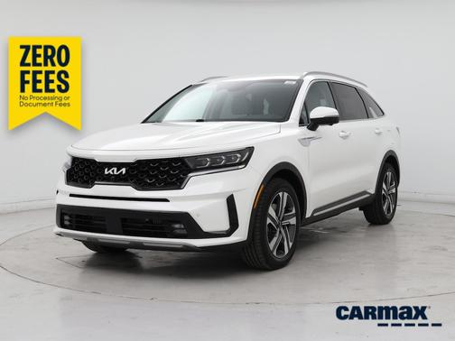 White 2024 Kia Sorento Hybrid SX Prestige