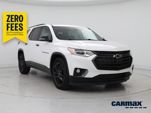White 2021 Chevrolet Traverse Premier