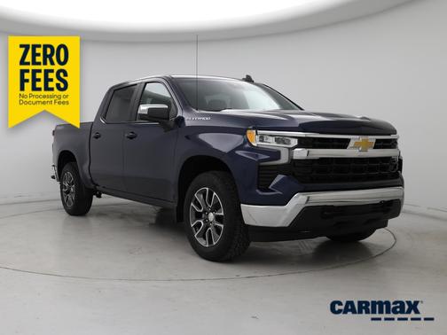 Blue 2023 Chevrolet Silverado 1500 LT
