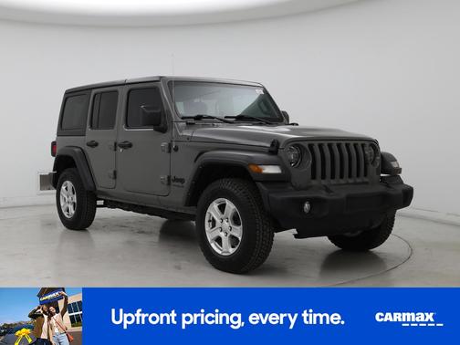 Gray 2022 Jeep Wrangler Unlimited Sport S