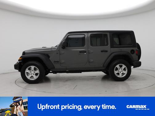 Gray 2022 Jeep Wrangler Unlimited Sport S