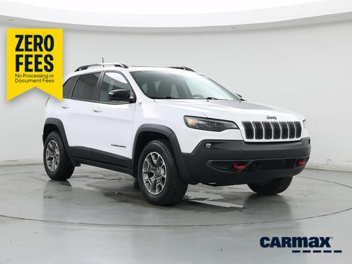 White 2022 Jeep Cherokee Trailhawk