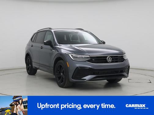 Gray 2023 Volkswagen Tiguan SE R-Line Black