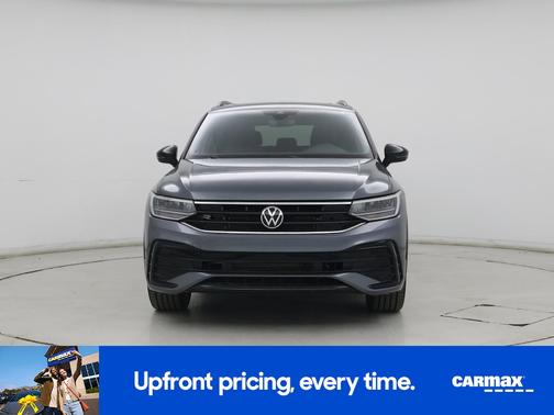 Gray 2023 Volkswagen Tiguan SE R-Line Black