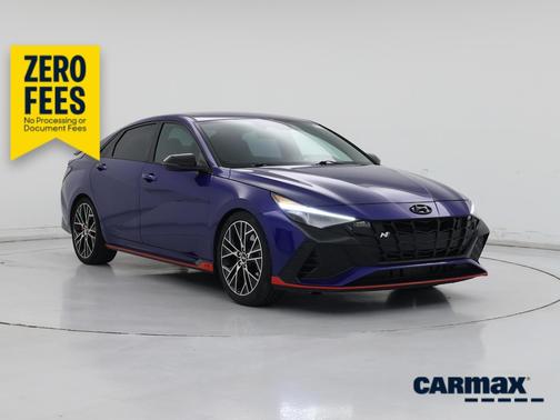Blue 2022 Hyundai ELANTRA N