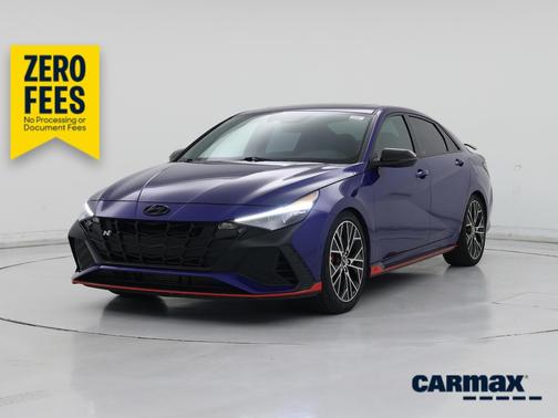 Blue 2022 Hyundai ELANTRA N
